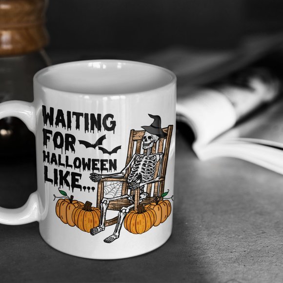 Waiting for Halloween Like Coffee Mug - Picture 1 of 1